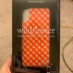 Wild flower case /red